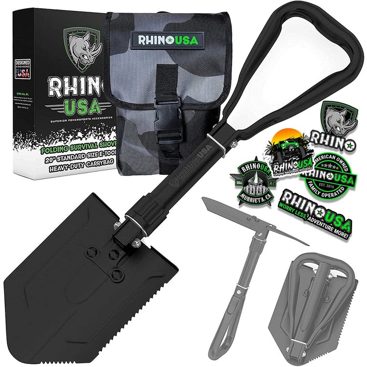 RNO-ETOOL Folding Recovery Shovel W/Pick