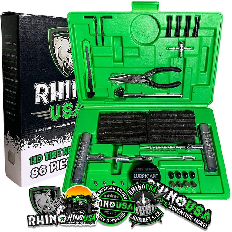 RNO-TIRE-REPAIR-KIT Tire Repair Plug Kit [86 Piece Kit]