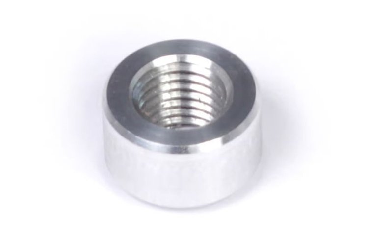 HT-010330 Weld Fitting, M12 x 1.5 Small Thread, Water Temperature, Aluminum