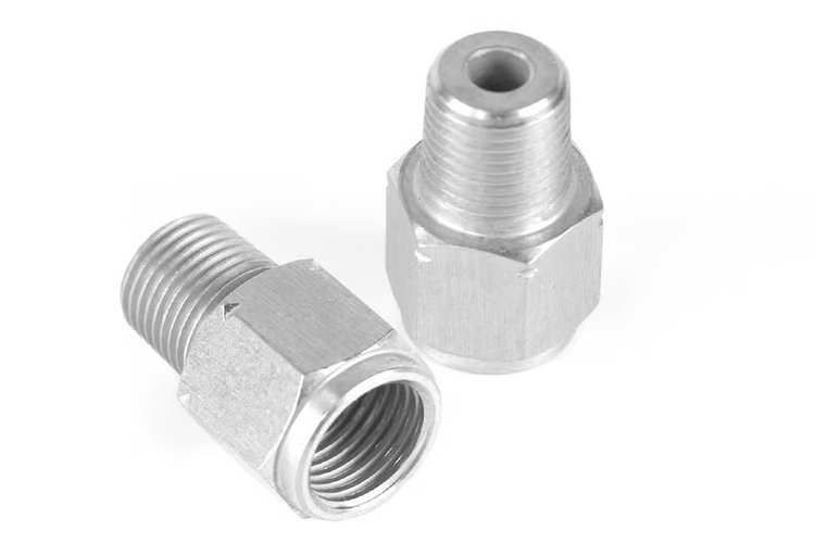 HT-010922 M10 x 1.0 to 1/8 NPT Adaptor, Bosch Fluid Press and Temperature Sensor