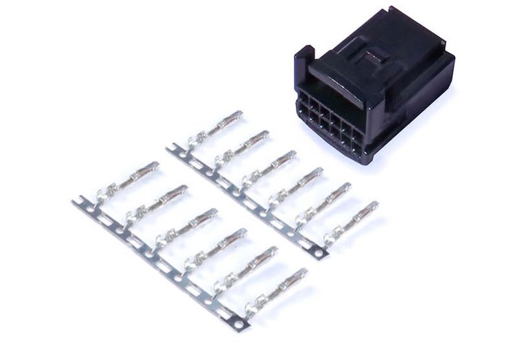 HT-030005 Plug and-Pins Only, 12-Pin TYCO