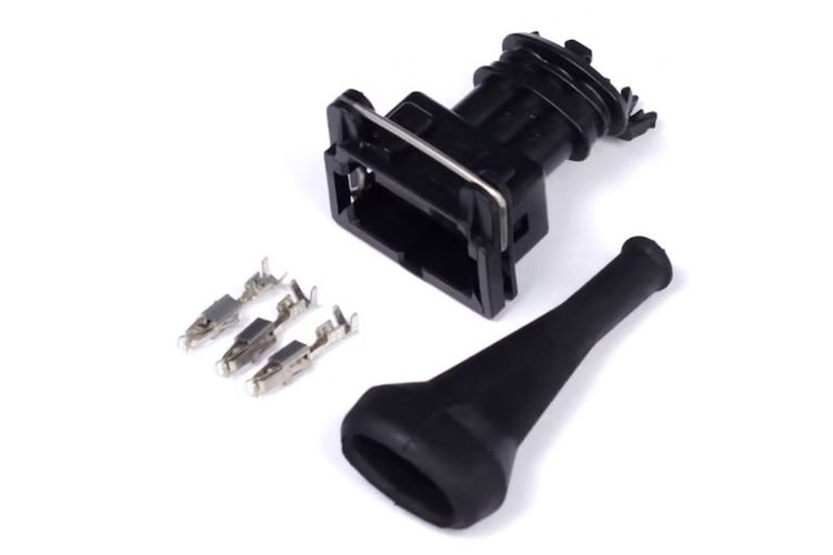 HT-030310 Plug and-Pins Only, Bosch 3-Pin Junior Timer Female Connect