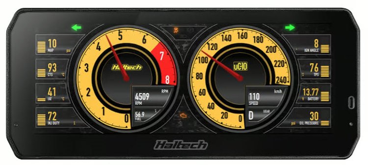 HT-068000 uC-10 Digital 10 in. Color Display Dash