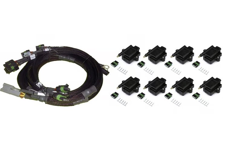 HT-130313 8-Channel High-Output Ignition Coil & Harness Kit, Ford