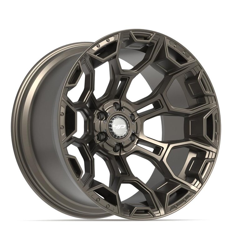 4P43 Wheel [Size: 22"x12"] 6 x 135 mm & 6 x 139.7 mm Bolt Pattern, Satin Bronze
