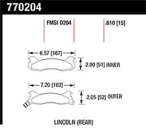 Premium OES Disc Brake Pads