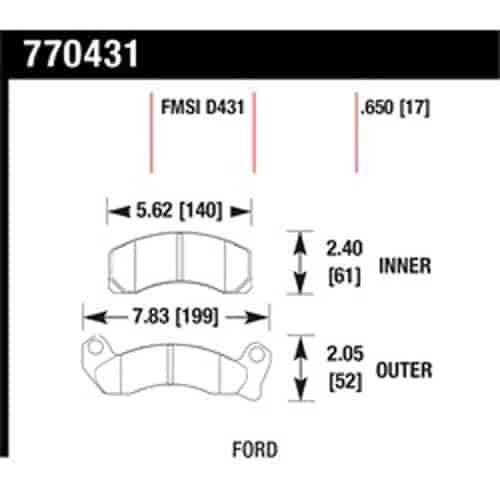 Premium OES Disc Brake Pads