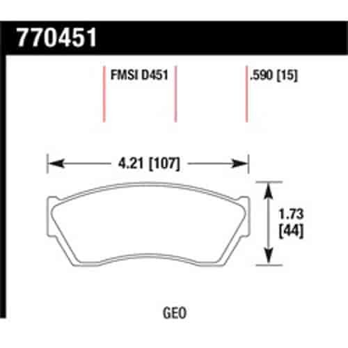 Premium OES Disc Brake Pads