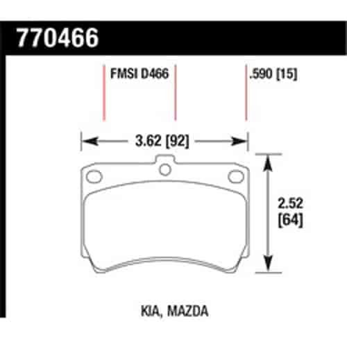 Premium OES Disc Brake Pads