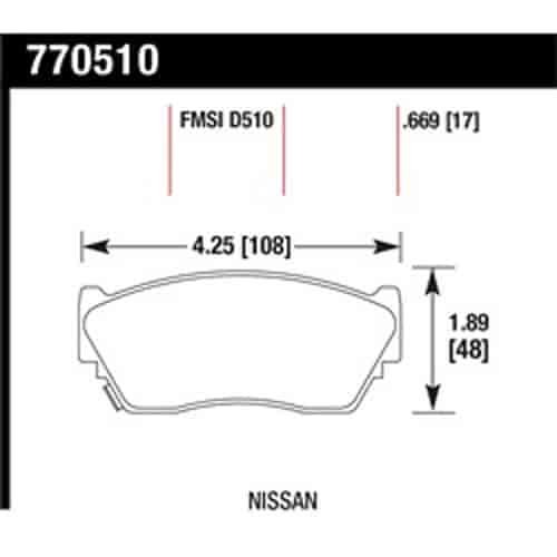 Premium OES Disc Brake Pads