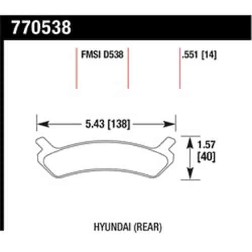 Premium OES Disc Brake Pads