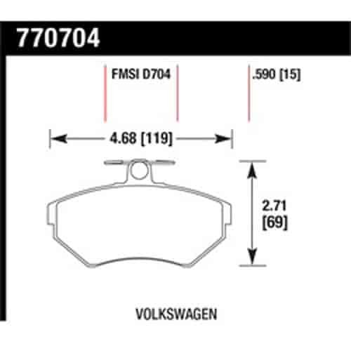 Premium OES Disc Brake Pads
