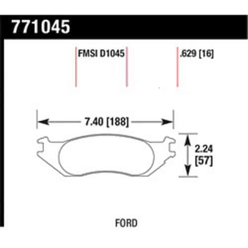 Premium OES Disc Brake Pads