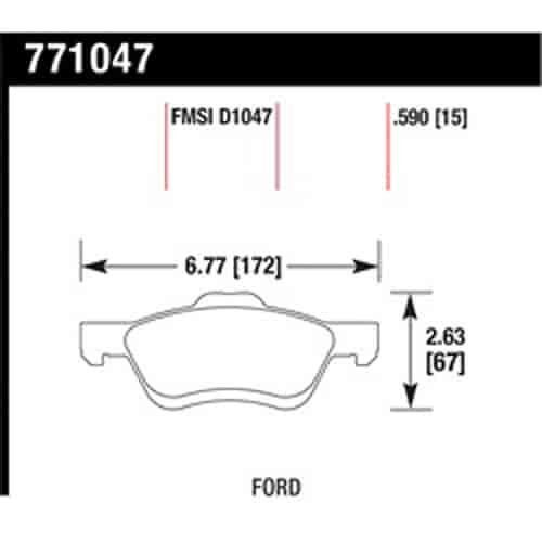 Premium OES Disc Brake Pads