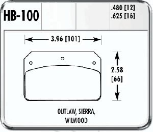 Universal Aftermarket Race Caliper Including Wilwood Dynalite Calipers
