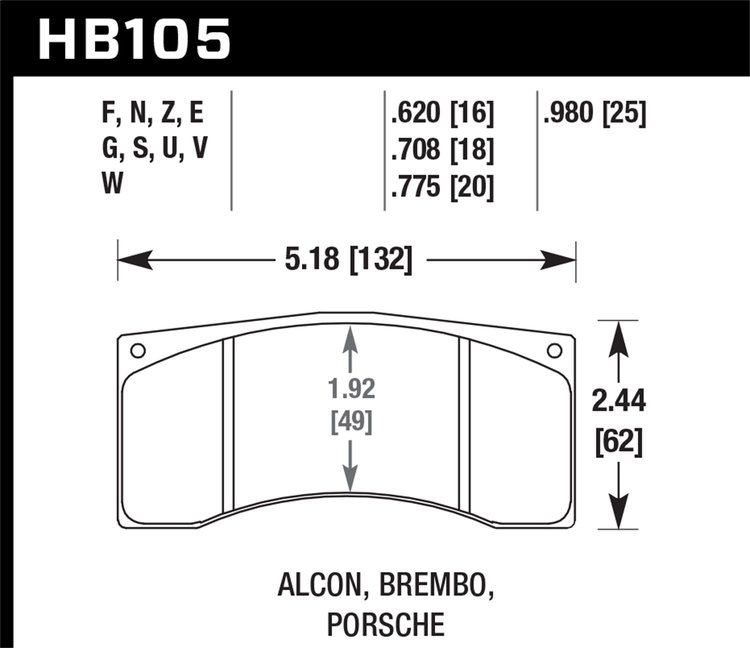 DTC-70 BRAKE PADS Brembo
