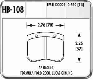 Performance Brake AP RACING LUCAS GIRLING