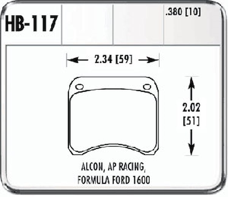 Performance Brake CUSTOM RACING ONLY PADS