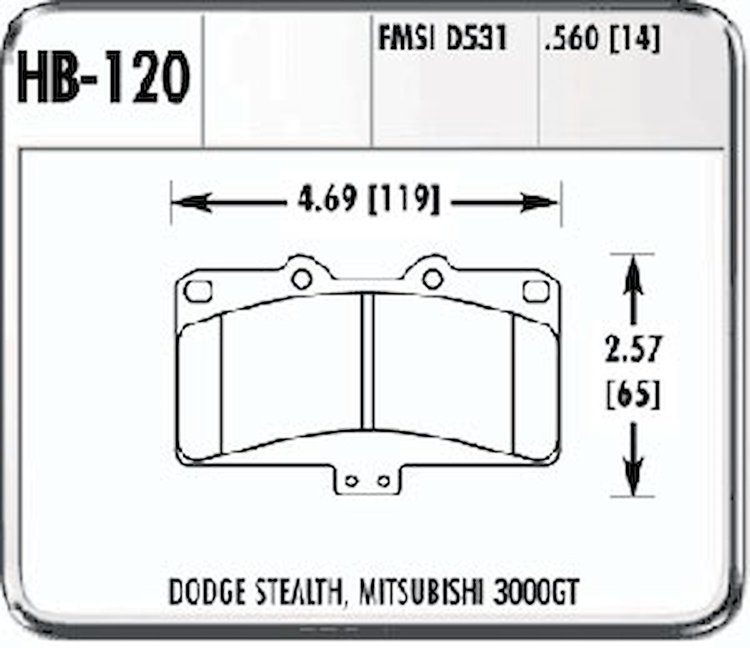Performance Brake DODGE STEALTH MITSUBISHI