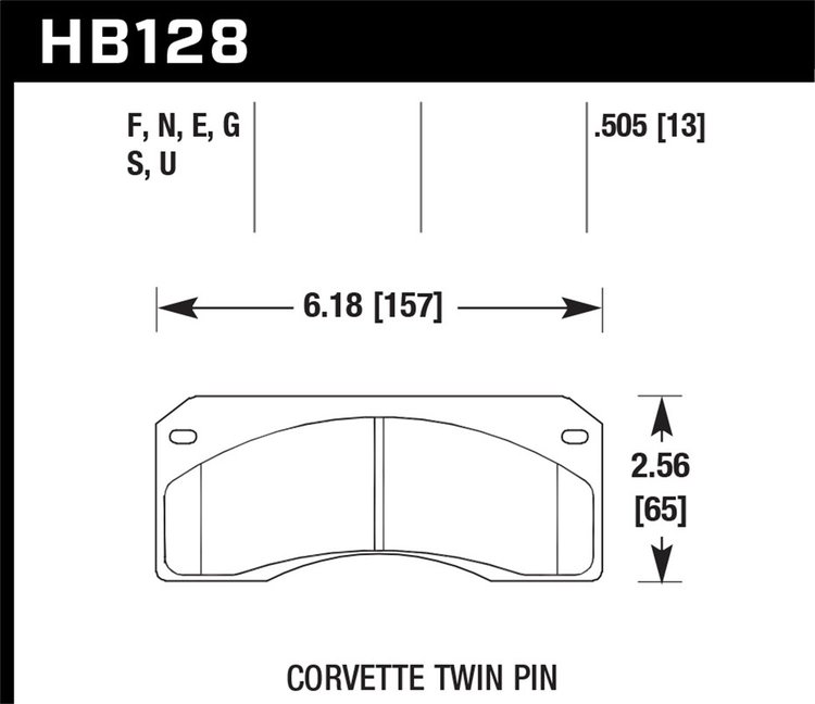 ER-1 BRAKE PADS