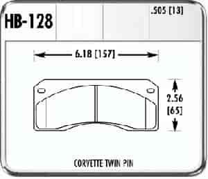 Performance Brake CORVETTE TWIN PIN