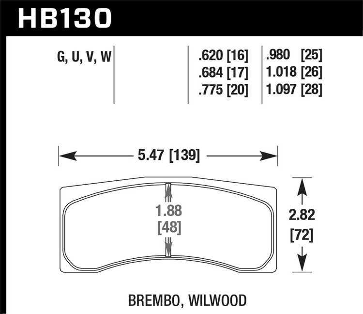 ER-1 BRAKE PADS