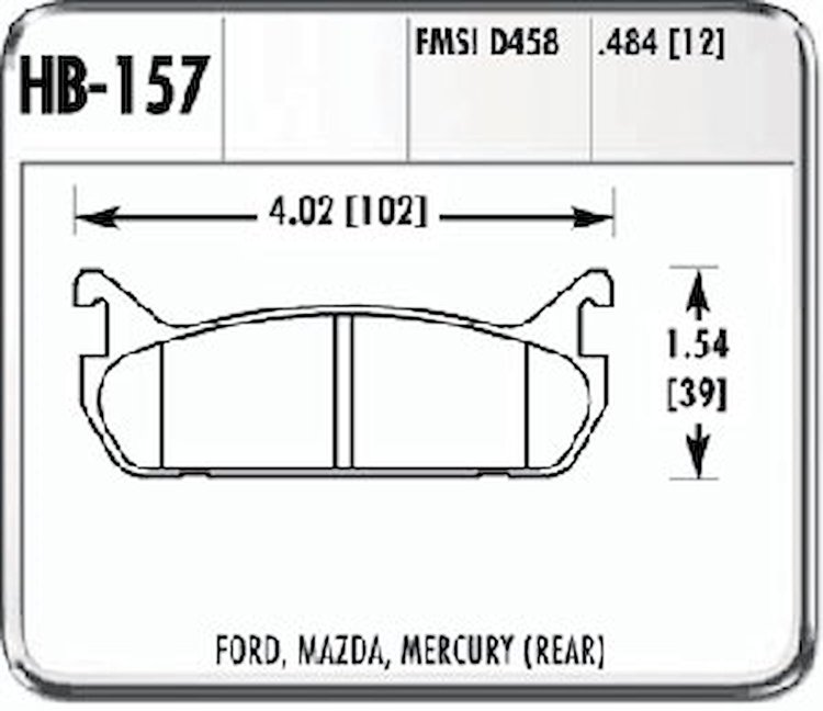 Performance Brake FORD MAZDA MERCURY - (REA