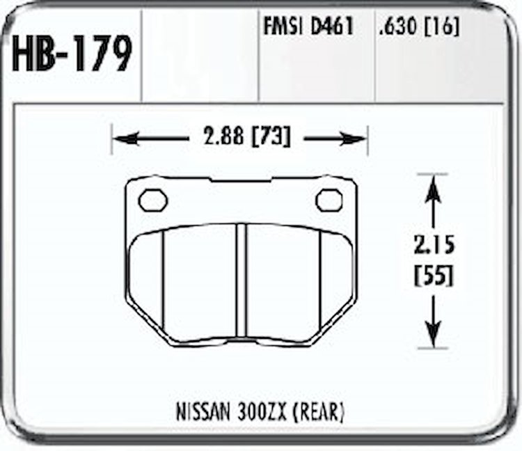 Performance Brake Pads for Nissan 300ZX