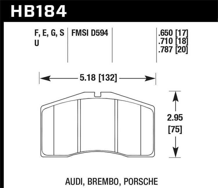 ER-1 BRAKE PADS