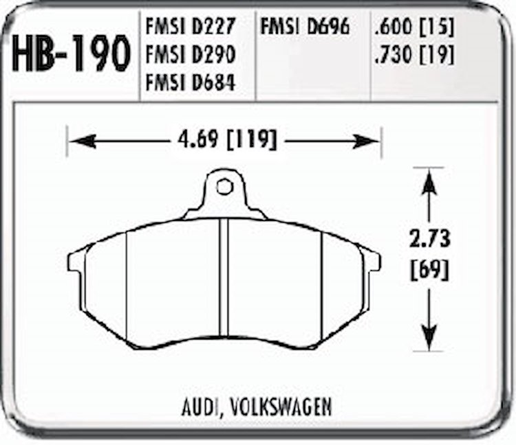 Performance Brake AUDI VOLKSWAGEN