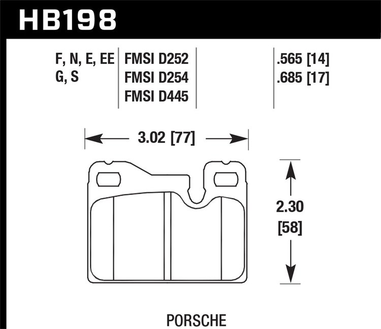 ER-1 BRAKE PADS