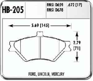 Performance Brake FORD LINCOLN MERCURY