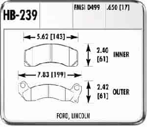 Performance Brake FORD LINCOLN MERCURY