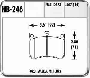Performance Brake FORD MAZDA