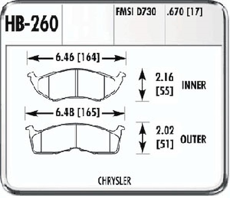 Performance Brake CHRYSLER DODGE