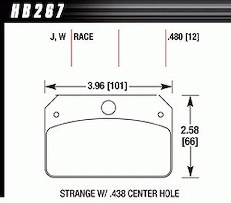 DR-97 PADS Aerospace Dynalite w/ 0.438 in. center hole