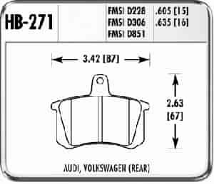 Performance Brake AUDI - (REAR)