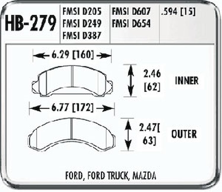 Performance Brake FORD RANGER