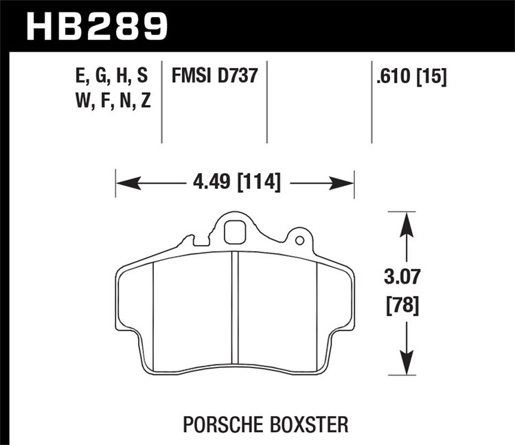 ER-1 BRAKE PADS