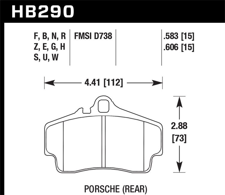 ER-1 BRAKE PADS
