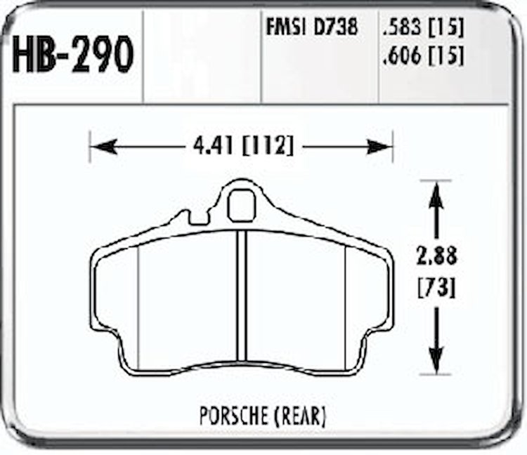 Performance Brake PORSCHE BOXSTER - (REAR)
