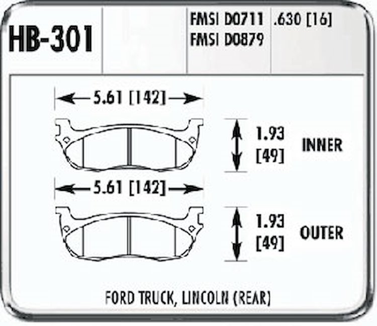 Performance Brake FORD TRUCK LINCOLN - (REA