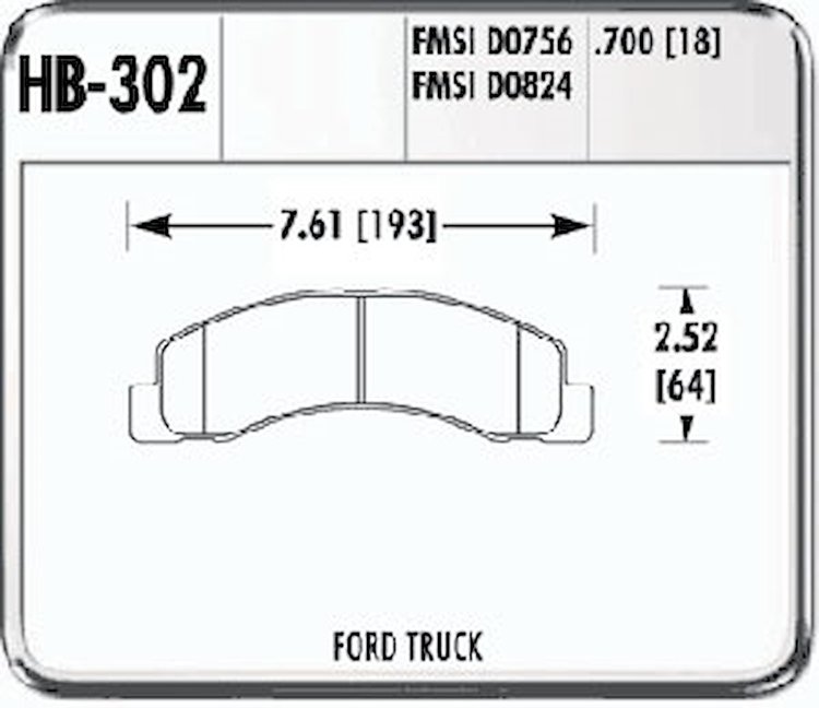 Performance Brake F250 SD FRONT