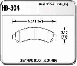 Performance Brake CHEVY/GMC TRUCK ISUZU OLD