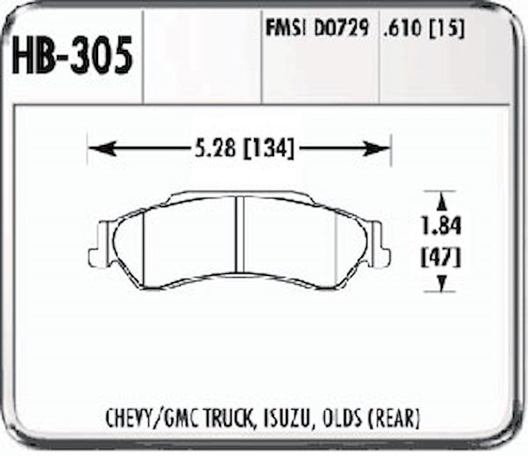 Performance Brake CHEVY/GMC TRUCK ISUZU OLD