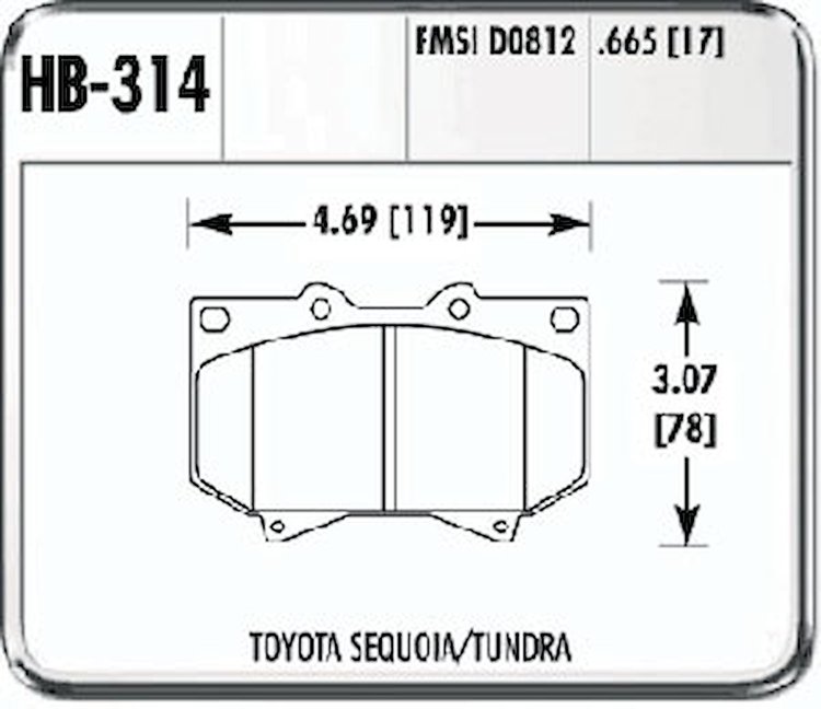 Performance Brake TOYOTA SEQUOIA/TUNDRA