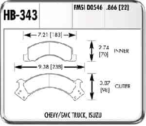 Performance Brake CHEVY/GMC TRUCK ISUZU