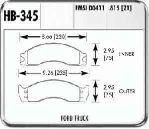 Performance Brake FORD TRUCK