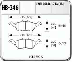Performance Brake FORD FOCUS