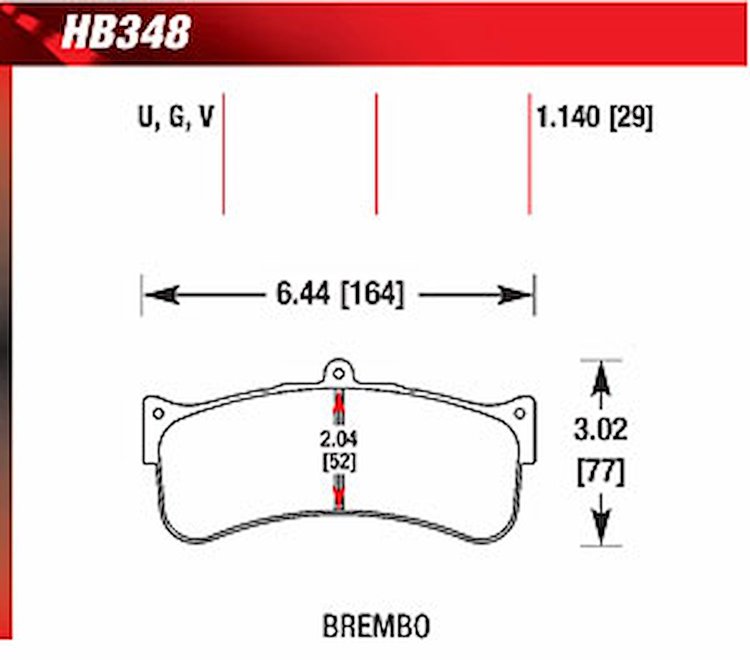 DTC-60 Disk Brake Pads Brembo